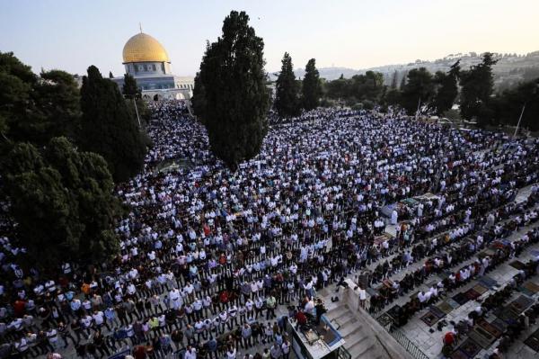 تصاویر| برگزاری نماز عید قربان و حال و هوای عید در کشورهای اسلامی