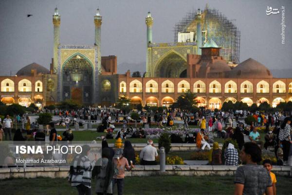 تصاویر| اصفهان در آغوش پیک پنجم کرونا
