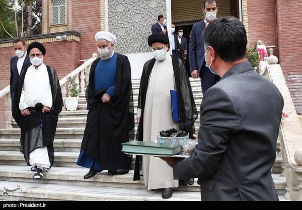 تصاویر| تحویل دفتر کار رییس جمهور اسلامی ایران 