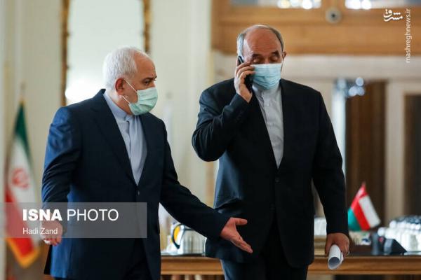 تصاویر| دیدار وزرای امور خارجه ایران و عمان