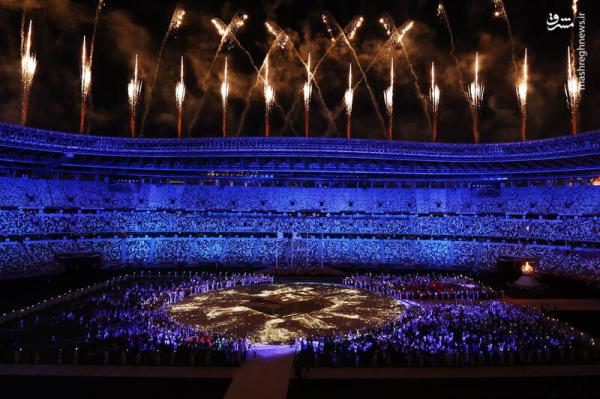 تصاویر| تصاویر دیدنی از اختتامیه المپیک ۲۰۲۰