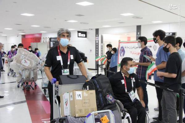 تصاویر| ورود اولین گروه از ورزشکاران پارالمپیک ایران به توکیو