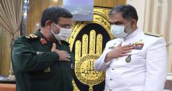 تصاویر| معارفه و تکریم فرمانده جدید و سابق نیروی دریایی ارتش