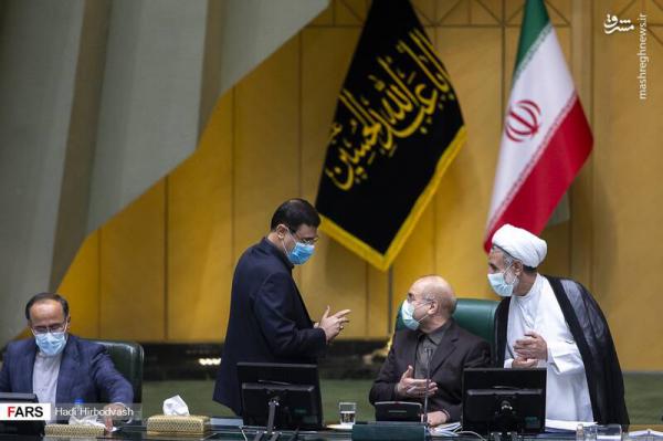 تصاویر| خداحافظی قاضی زاده هاشمی با نمایندگان مجلس