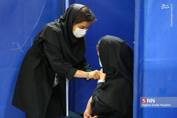 تصاویر| واکسیناسیون دانشجویان دانشگاه صنعتی شریف