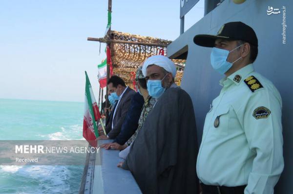 تصاویر| رژه اقتدار دریایی در سواحل بوشهر