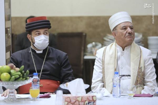 تصاویر| دیدار رئیس پلیس پایتخت با بزرگان ادیان توحیدی