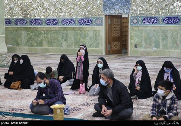 تصاویر| غبارروبی مضجع شریف حضرت معصومه(س)