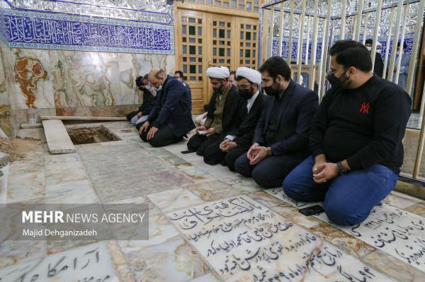 تصاویر| تشییع و خاکسپاری آیت الله علاقه‌بند در یزد