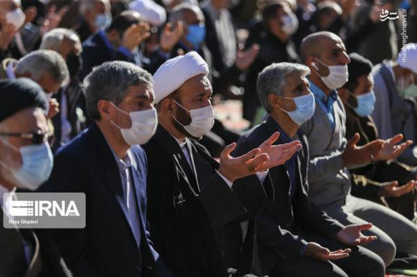 تصاویر| اقامه نماز باران در شیراز