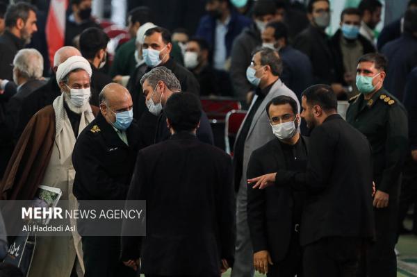 تصاویر| مسئولین حاضر در مراسم دومین سالگرد شهادت حاج قاسم سلیمانی