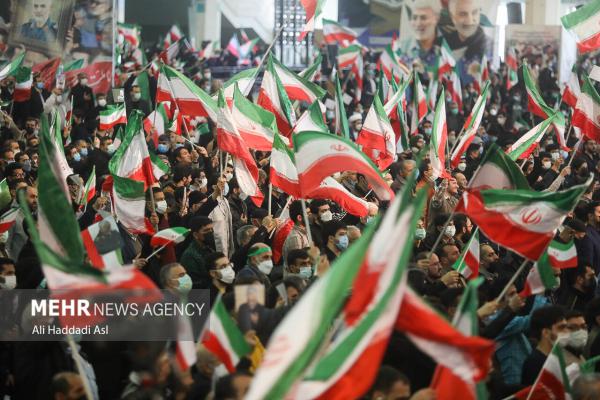 تصاویر| مسئولین حاضر در مراسم دومین سالگرد شهادت حاج قاسم سلیمانی
