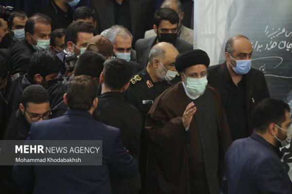 تصاویر| مسئولین حاضر در مراسم دومین سالگرد شهادت حاج قاسم سلیمانی