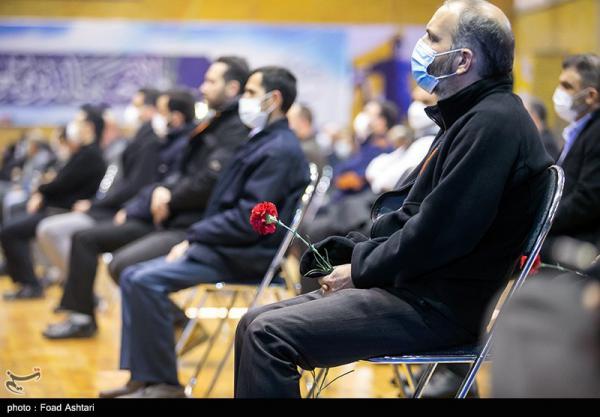 تصاویر| تشییع پیکر دو شهید گمنام در وزارت ورزش