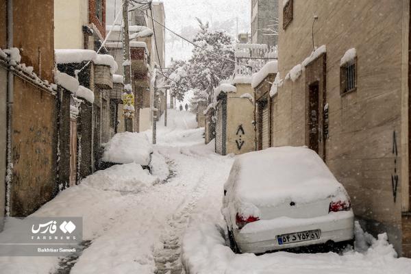 عکس| بوران برفی در ایران
