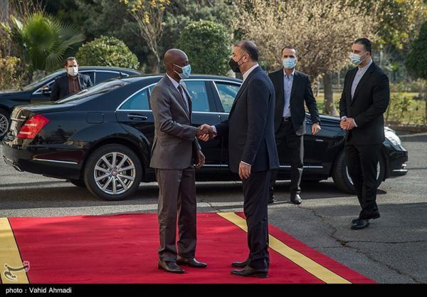 تصاویر| دیدار وزیر امور خارجه توگو با امیر عبداللهیان