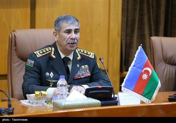 دیدار وزرای دفاع جمهوری آذربایجان و ایران