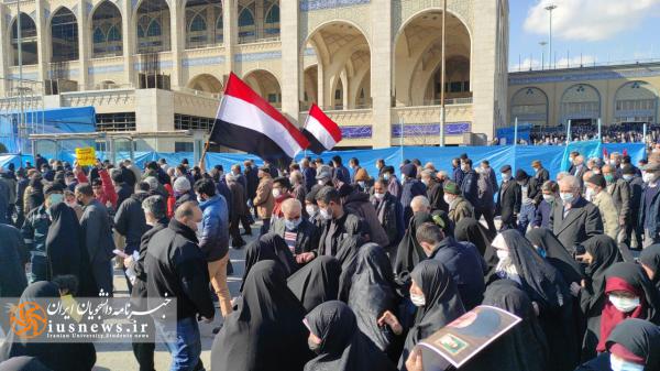 عکس| تجمع امروز نماز جمعه تهران در حمایت از مردم یمن