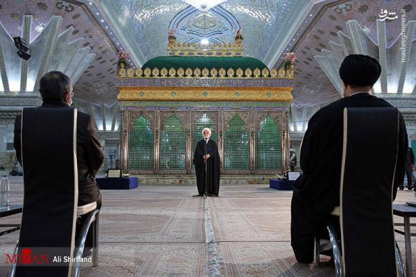 تصاویر| تجدید میثاق مسئولان عالی قضایی با آرمان‌های امام راحل