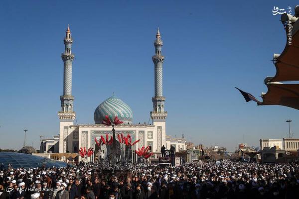 تصاویر| تشییع پیکر آیت‌الله صافی‌گلپایگانی