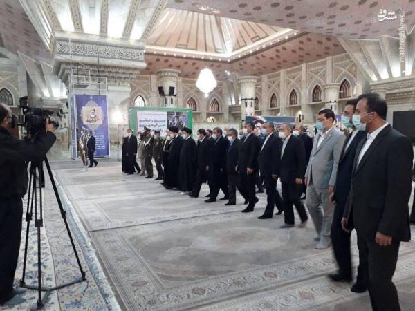 تصاویر| حضور هیئت دولت در مرقد امام خمینی(ره)