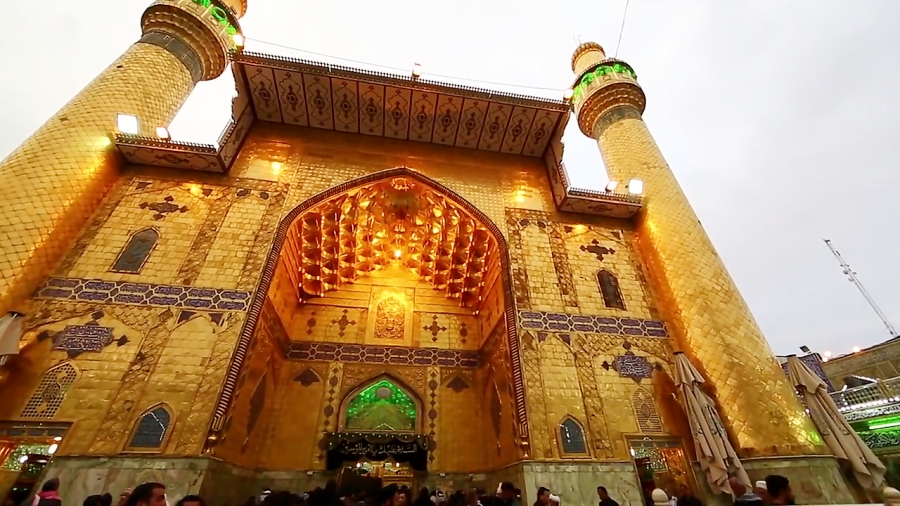 روز شهادت امام هادی(ع) در حرم حضرت علی(ع) + عکس