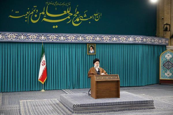 تصاویر| سخنرانی تلویزیونی رهبر انقلاب به مناسبت عید مبعث