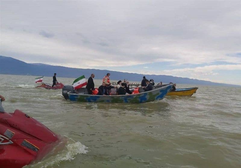  بازدید رئیسی از تنها جزیره ایرانی دریای خزر