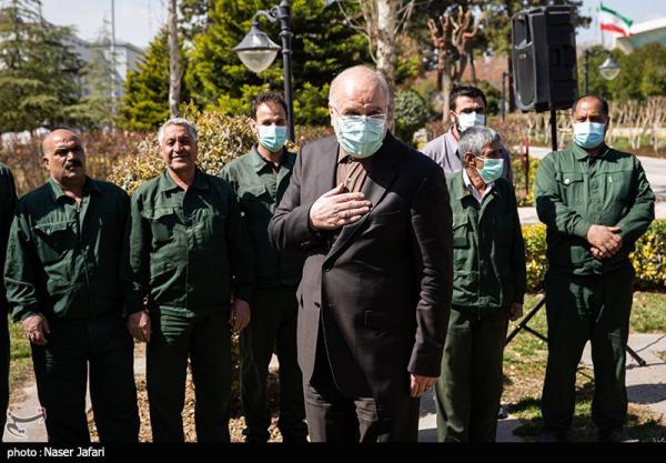 کاشت یک اصله نهال توسط قالیباف