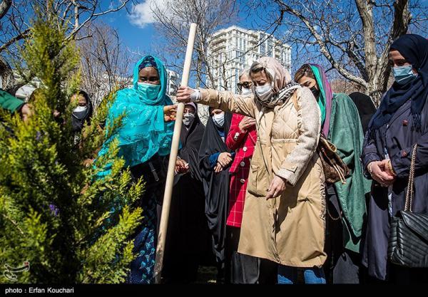تصاویر| مراسم روز درختکاری با حضور همسران سفرا