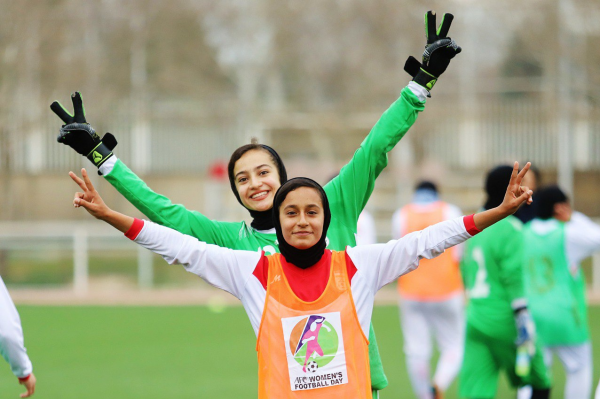 تصاویر| مراسم روز جهانی فوتبال زنان با حضور نایب‌رئیس فدراسیون