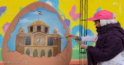 تصاویر| جشنواره نقاشی تخم‌مرغ‌های نوروز