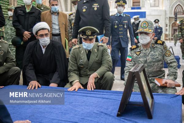 تصاویر| تجدید میثاق کارکنان نیروهای مسلح با آرمانهای امام خمینی(ره)