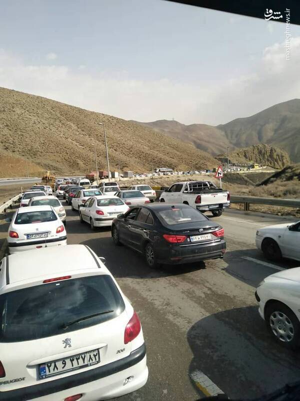 وضعیت محور تهران فیروزکوه +عکس