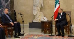 دعوت آیت الله رئیسی از رئیس جمهور لبنان برای سفر به تهران