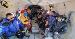 بازگشت کوهنوردان گمشده از آبعلی به نقطه امن 