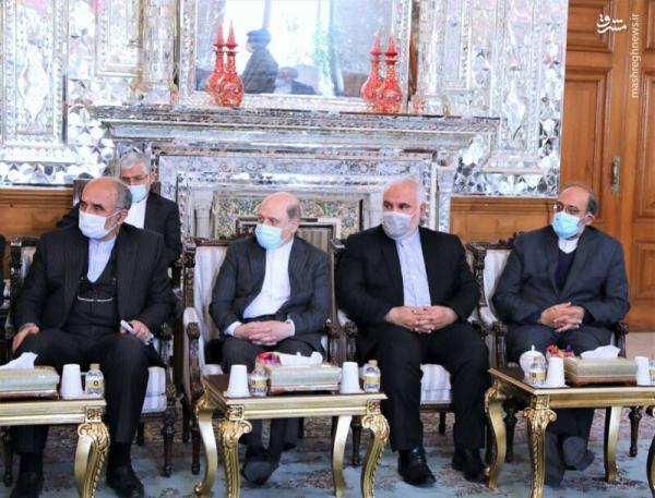 تصاویر| دیدار نوروزی مدیران ارشد وزارت خارجه با قالیباف