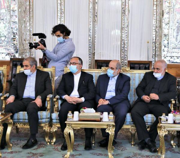 تصاویر| دیدار نوروزی مدیران ارشد وزارت خارجه با قالیباف