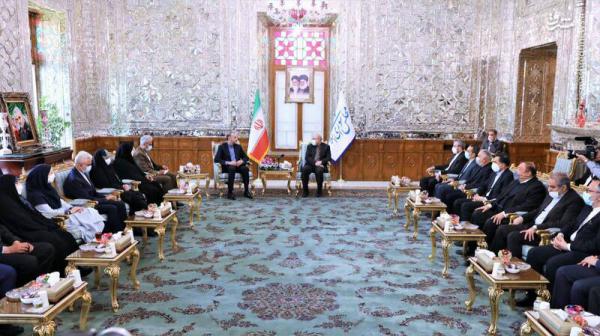 تصاویر| دیدار نوروزی مدیران ارشد وزارت خارجه با قالیباف