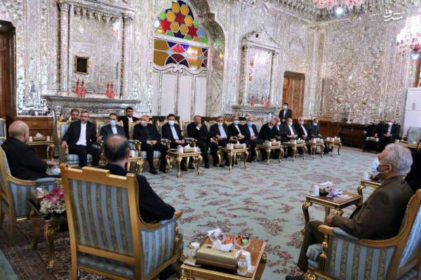 تصاویر| دیدار نوروزی مدیران ارشد وزارت خارجه با قالیباف