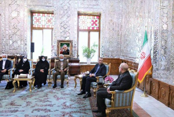 تصاویر| دیدار نوروزی مدیران ارشد وزارت خارجه با قالیباف