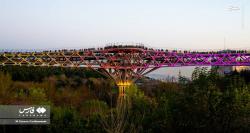 تصاویر| پل طبیعت در نوروز ۱۴۰۱ میزبان گردشگران