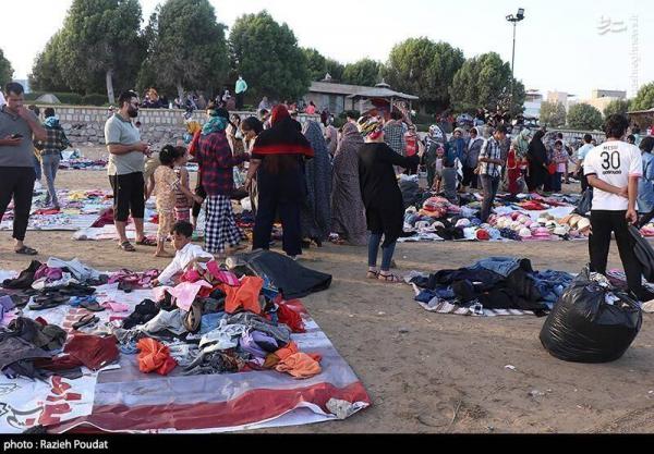 تصاویر| ساحل بندرعباس میزبان گردشگران نوروزی