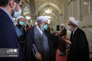 تصاویر| چهره‌های حاضر در بزرگداشت شهدای رضوی