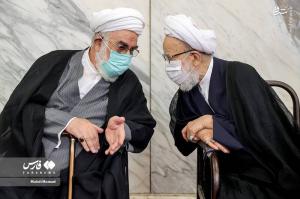 تصاویر| چهره‌های حاضر در بزرگداشت شهدای رضوی