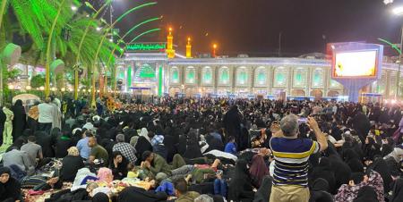 برگزاری جشن میلاد امام حسن مجتبی (ع) توسط  ایرانیان  در کربلا