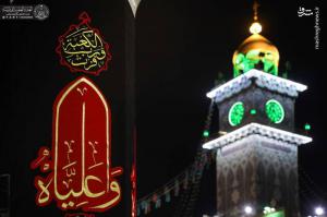 تصاویر| حرم حضرت علی(ع) سیاه پوش شد
