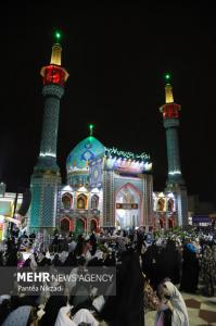 مراسم احیای بیست و سوم رمضان در امام زاده صالح (ع)