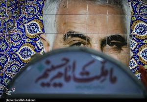 تصاویر| سومین شب از لیالی قدر در جوار مرقد شهید سلیمانی
