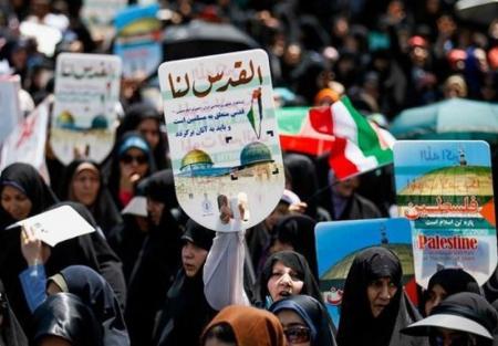 تقاضای بسیج دانشجویی دانشگاه‌های استان تهران برای حضور مردم در راهپیمایی روز قدس